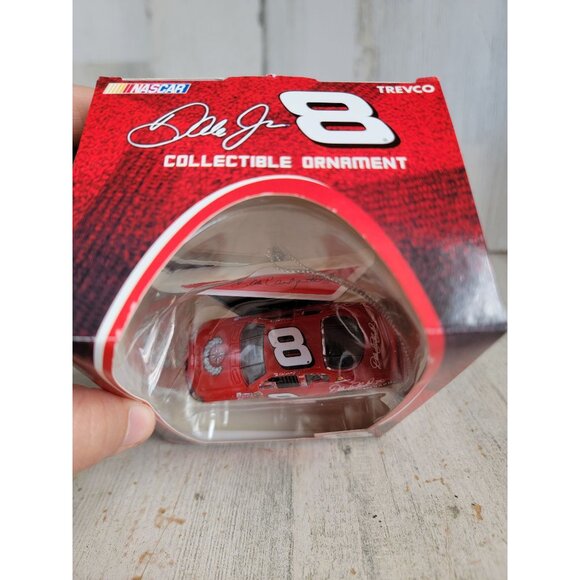 Trevco vintage car 8 dale Earnhardt Jr NASCAR ornament Xmas - Picture 3 of 6